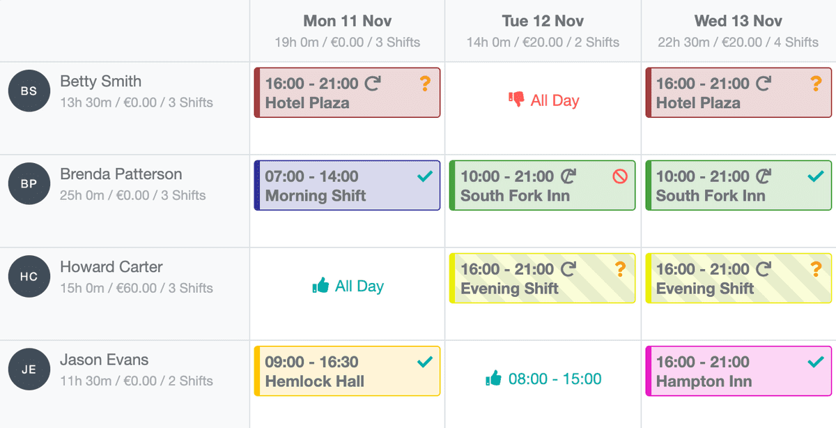 Schedule faster